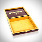 Cohiba Extra Vigoroso // Wooden Oxblood Vintage Cigar Box
