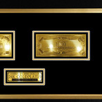 $1,000 Bill // 24K Gold-Plated Custom Frame