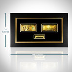 $100 Bill // 24K Gold-Plated Custom Frame