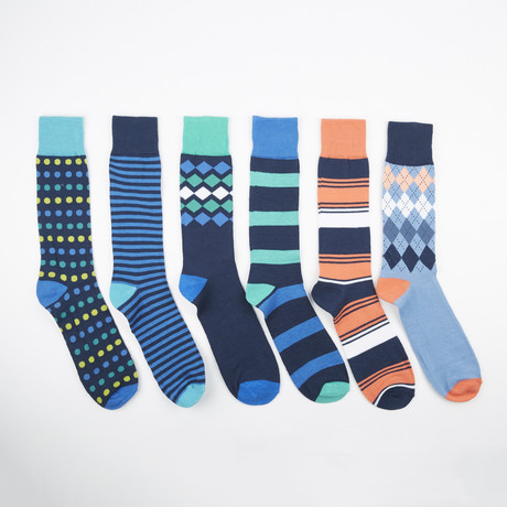 Monday Socks // Assorted // 6-Pack