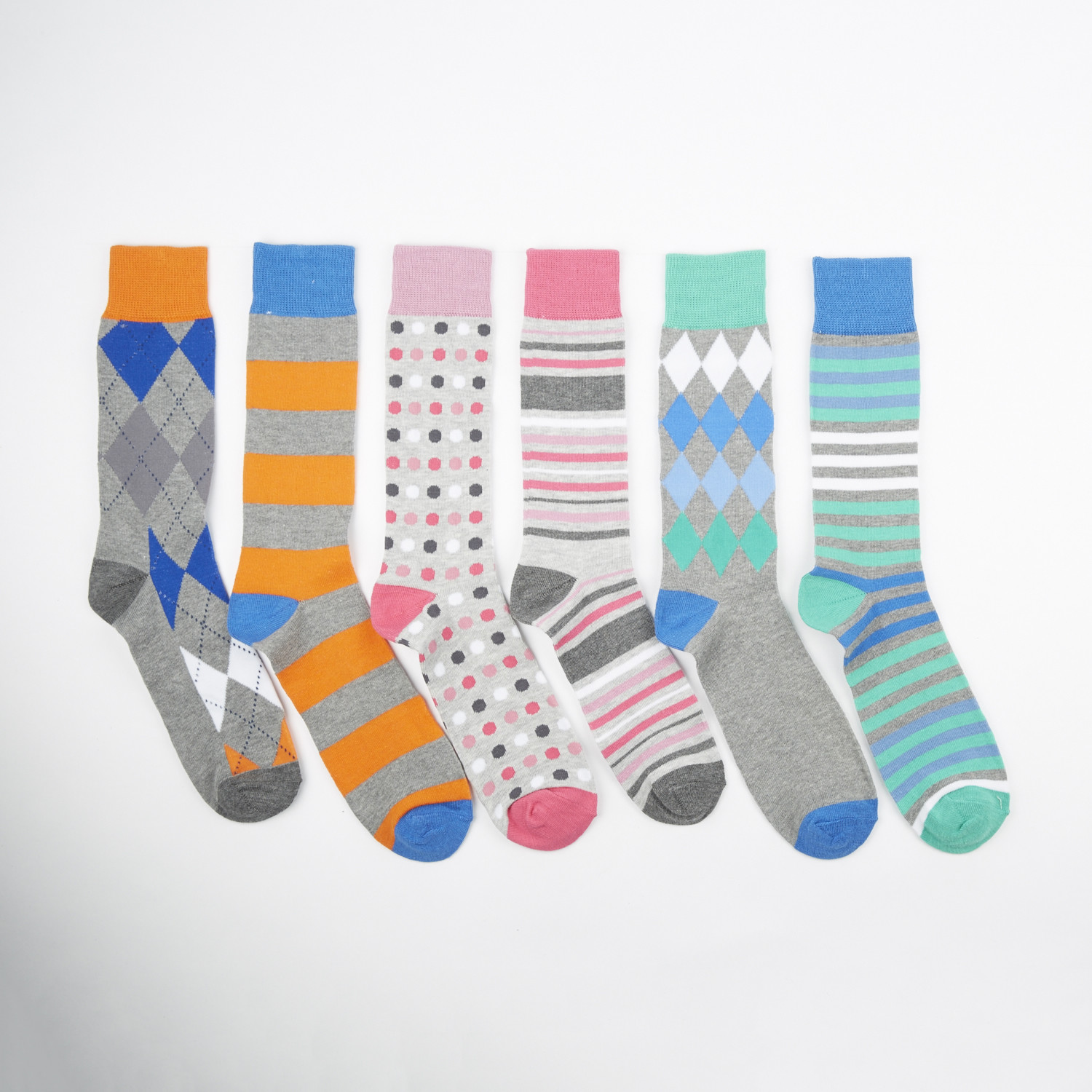 Wednesday Socks // Assorted // 6-Pack - English Laundry - Touch of Modern