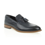Perforated Tassel Loafer // Navy Blue (Euro: 45)