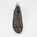 Vintage High Top Sneaker // Olive (Euro: 44)