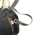 Seine Bowler Bag // Leather + Grid