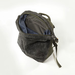 Nile Rucksack Granite // Canvas // Olive Green + Granite