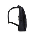 Rhine Flat Backpack // Raw Denim Blue