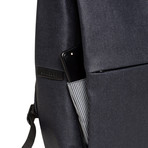 Rhine Flat Backpack // Raw Denim Blue