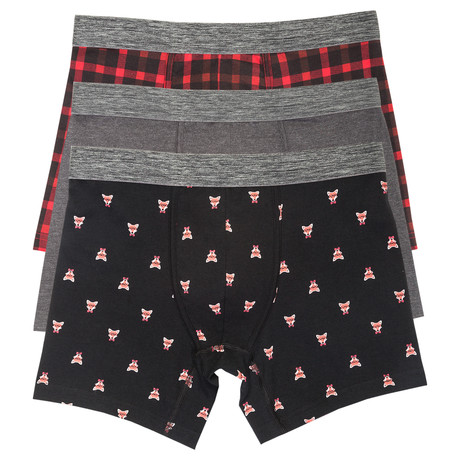 Boxer Brief // Fox // Pack of 3 (S)