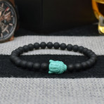 Onyx + Buddha // Teal