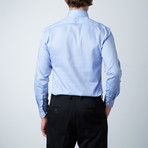 Textured Dress Shirt // Blue (US: 15.5R)