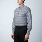 Pattern Dress Shirt // Black (US: 15.5R)