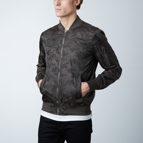 Nelson Camouflage Jacket // Khaki (S)
