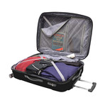 Sedona Expandable Spinner Luggage // Set of 3 (Pewter)