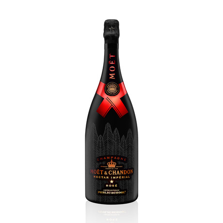 Moet & Chandon Nectar Imperial Rose Champagne // Limited Edition by Public School // Luminous Magnum