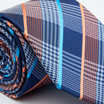 Cross Stripe Silk Tie // Multicolor
