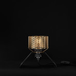 A Frame Halo Table Lamp (Matte Black)