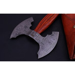 Damascus Double Head Tomahawk // 9621