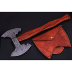 Damascus Double Head Tomahawk // 9621