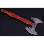 Damascus Double Head Tomahawk // 9621