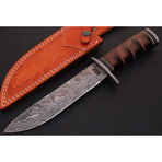 Damascus Bowie Knife // BK0031