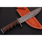 Damascus Bowie Knife // BK0031