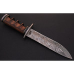 Damascus Bowie Knife // BK0031