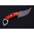 Damascus Skinner Knife // HK0144