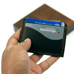 Slim Credit Card Wallet (Black)