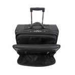 Carlin Canyon Wheeled Briefcase + Overnight Bag W/ ID Holder