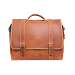 Old Fort Canyon Briefcase W/ ID Holder (Tan)