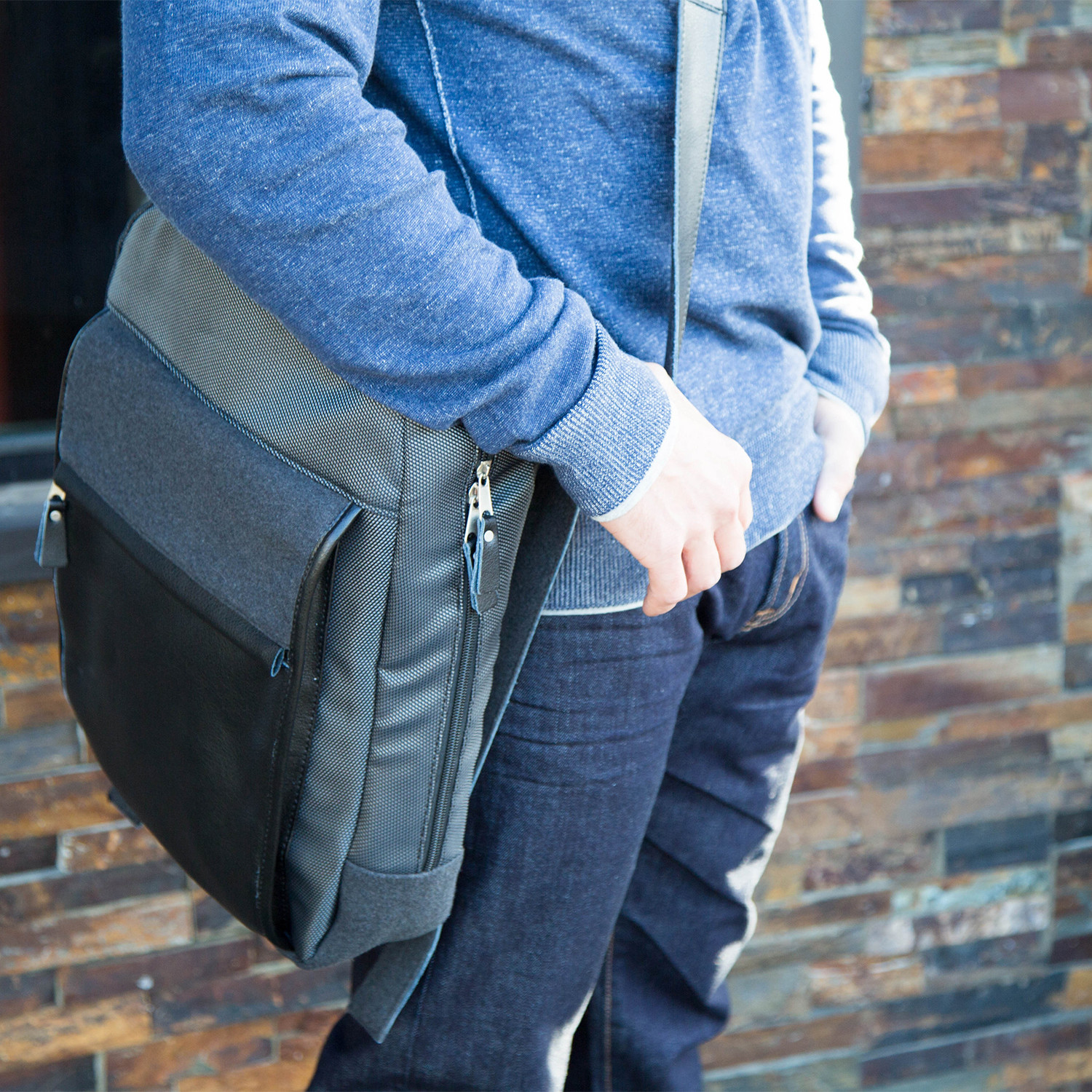 Nash Backpack W/ ID Holder - Canyon Outback Leather - Touch of Modern