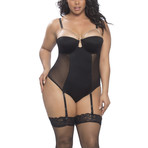 Tilda Teddy // Black // Plus (4X)