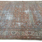 Hand Knotted Antique Mahal Rug
