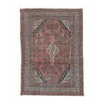 Hand Knotted Vintage Persian Rug