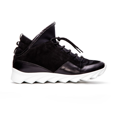 Dedalo Nubuck Sneaker // Black (Euro: 39)