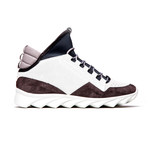 Dedalo Sneaker // White + Grey (Euro: 39)