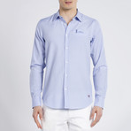 Button Up Shirt // Light Blue (M)