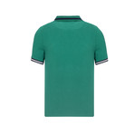 Short Sleeve Polo // D. Green (L)