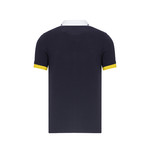 Kamil Short Sleeve Polo // Navy (XL)