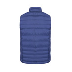 Puffer Vest // Blue (XL)