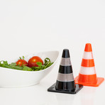 Salt + Pepper Traffic Cones // Set of 2