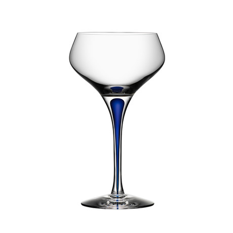 Intermezzo Blue Champagne Coupe