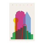 Dallas (16.5"W x 11.7"H)