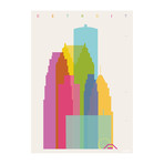 Detroit (16.5"W x 11.7"H)