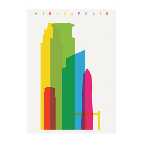 Minneapolis (16.5"W x 11.7"H)