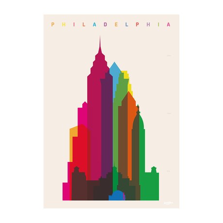 Philadelphia (16.5"W x 11.7"H)