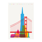 San Francisco (16.5"W x 11.7"H)