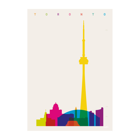 Toronto (16.5"W x 11.7"H)