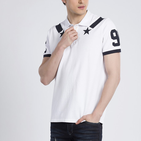 Andrey Short Sleeve Polo // White (S)