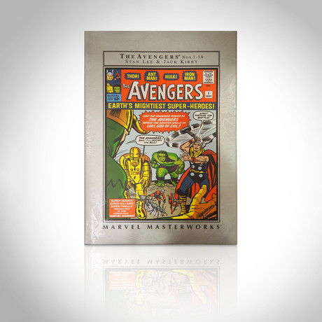 Marvel Masterworks: The Avengers #1 // Stan Lee Signed // Hard Cover Book